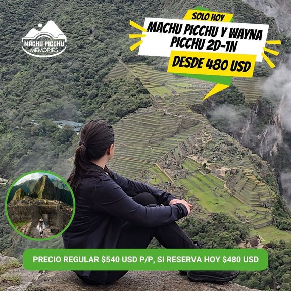 2 DÍAS WAYNA PICCHU Y MACHU PICCHU