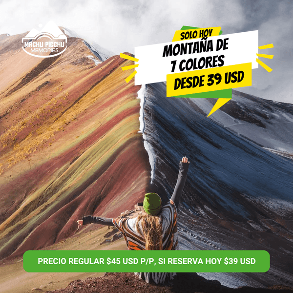 montaña 7 colores caminando