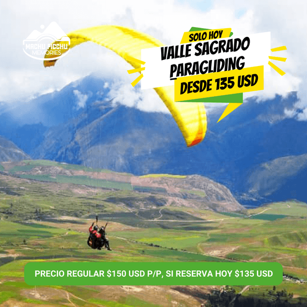 paragliding cusco viaje unico