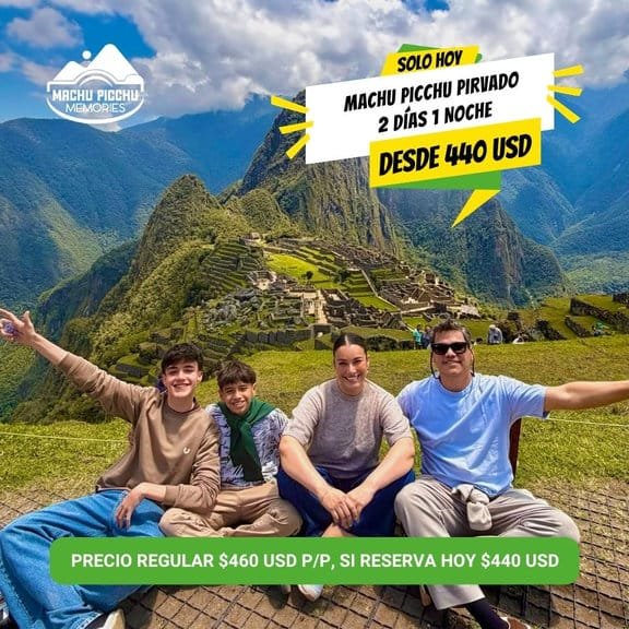 Machu Picchu Memories 2 días 1 noche
