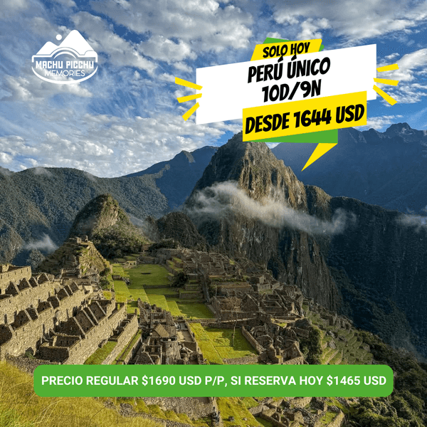 Perú Único: La Ruta de los Imperios 10 días 9 noches