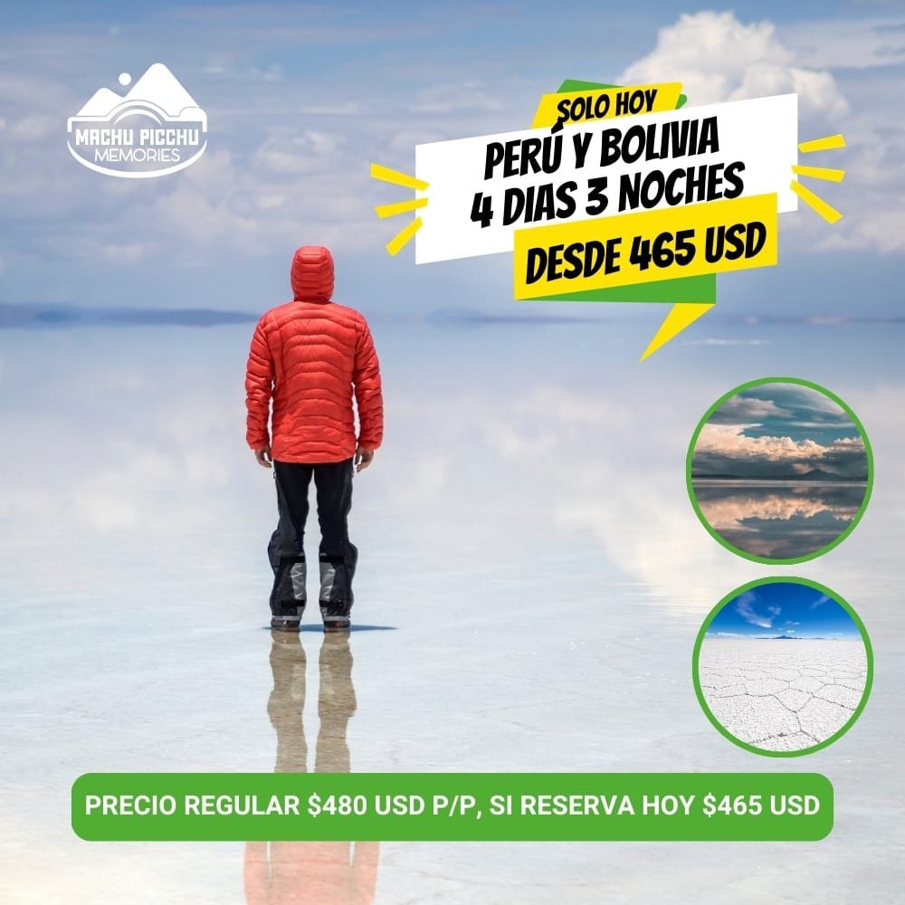 Tour Perú y Bolivia 4 días